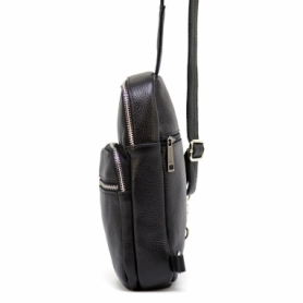 Мини-рюкзак кожаный Tarwa (FA-0904-4lx), черный - Фото №3