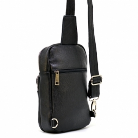 Мини-рюкзак кожаный Tarwa (FA-0904-4lx), черный - Фото №4
