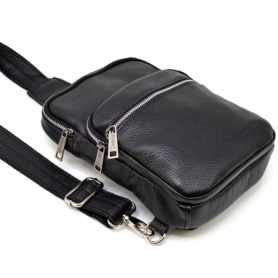 Мини-рюкзак кожаный Tarwa (FA-0904-4lx), черный - Фото №5