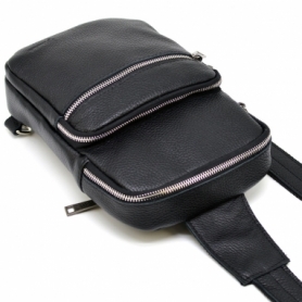 Мини-рюкзак кожаный Tarwa (FA-0904-4lx), черный - Фото №7