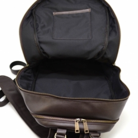 Рюкзак городской кожаный Tarwa (GC-7340-3md), коричневый - Фото №2