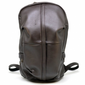 Рюкзак городской кожаный Tarwa (GC-7340-3md), коричневый - Фото №5
