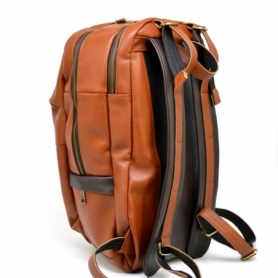 Рюкзак городской кожаный Tarwa (GB-7340-3md), рыжий - Фото №4