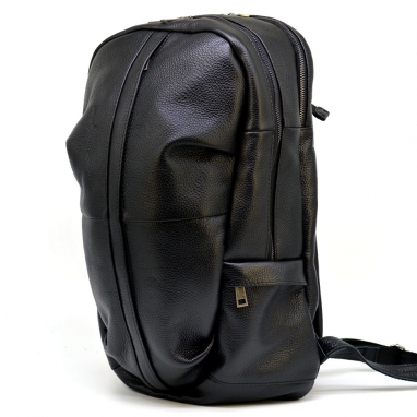 Рюкзак городской кожаный Tarwa (FA-7340-3md), черный