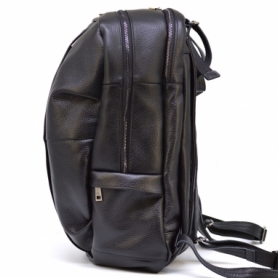 Рюкзак городской кожаный Tarwa (FA-7340-3md), черный - Фото №3