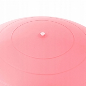 Мяч для фитнеса (фитбол) Springos 75 см Anti-Burst FB0012 Pink - Фото №9