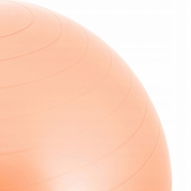 Мяч для фитнеса (фитбол) Springos 55 см Anti-Burst FB0010 Orange - Фото №2