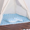 Дитяча палатка (вігвам) Springos Tipi XXL TIP05 White / Sky Blue - Фото №8