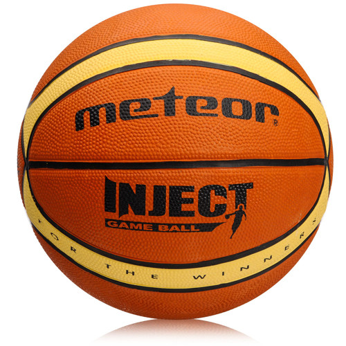 

Мяч баскетбольный Meteor Inject, №7 (SL07072), Оранжевый
