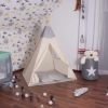 Детская палатка (вигвам) Springos Tipi XXL TIP10 White/Grey - Фото №3