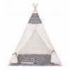 Детская палатка (вигвам) Springos Tipi XXL TIP02 White/Black - Фото №10