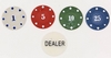Набор для игры в покер в металлической коробке на 100 фишек с номиналом (538-053) - Фото №4