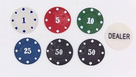 Набор для игры в покер в металлической коробке на 120 фишек с номиналом IG-6893 - Фото №5