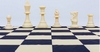 Шахові фігури пластикові з полотном для ігор P401, 5 см - Фото №4