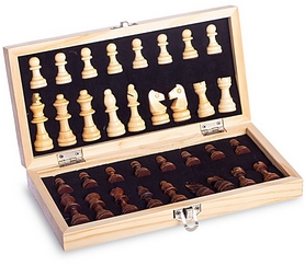 Шахматы деревянные на магнитах W6701, 24х24 см - Фото №4