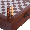 Набор настольных игр 2 в 1 (шахматы, покер) W2624, коричневый - Фото №2
