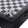 Набор настольных игр 2 в 1 (шахматы, покер)  W2624, черный - Фото №3