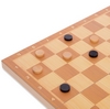 Набор настольных игр 3 в 1 (шахматы, шашки, нарды деревянные) W7723, 34х34 см - Фото №3