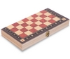 Набор настольных игр 3 в 1 (шахматы, шашки, нарды деревянные с магнитом) ZC034A, 34х34 см - Фото №6