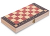 Набор настольных игр 3 в 1 (шахматы, шашки, нарды деревянные с магнитом) ZC039A, 39х39 см - Фото №6