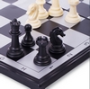 Набор настольных игр 3 в 1 (шахматы, шашки, нарды дорожные пластиковые магнитные) 9018, 40х40 см - Фото №2