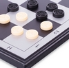 Набор настольных игр 3 в 1 (шахматы, шашки, нарды дорожные пластиковые магнитные) 9018, 40х40 см - Фото №3