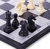 Набор настольных игр 3 в 1 (шахматы, шашки, нарды дорожные пластиковые магнитные) 9718, 30х30 см - Фото №2
