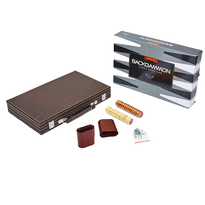 

Нарды Zoocen Backgammon PU B1518, 39x39 см