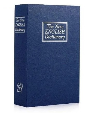 Книга сейф CDRep Английский словарь (FO-103063) - синяя, 18 см
