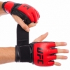 Перчатки для смешанных единоборств MMA PU UFC Contender UHK-69108 красные, 5 oz