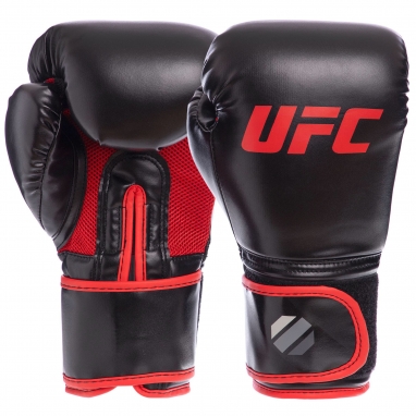 Перчатки боксерские PU на липучке UFC UHK-69673 Myau Thai Style