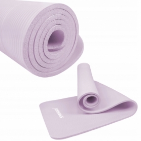 Коврик для йоги (йога-мат) Springos NBR YG0038, фиолетовый - Фото №3