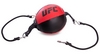 Груша пневматическая круглая на растяжках UFC UHK-69749, красная - Фото №5