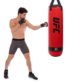 Мешок боксерский цилиндр PVC UFC MMA UHK-69747, красный - Фото №6