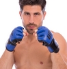 Перчатки для смешанных единоборств MMA PU UFC Contender UHK-69141 синие, 5 oz - Фото №4