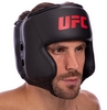Шлем боксерский в мексиканском стиле PU UFC UHK-69759, черный (M) - Фото №7