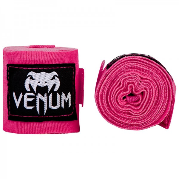 

Бинты боксерские эластичные Venum Original Kontact, розовые, Розовый