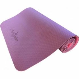 Килимок для йоги та фітнесу Power System Yoga Mat Premium (PS-4060) - рожевий, 183х61х0,6
