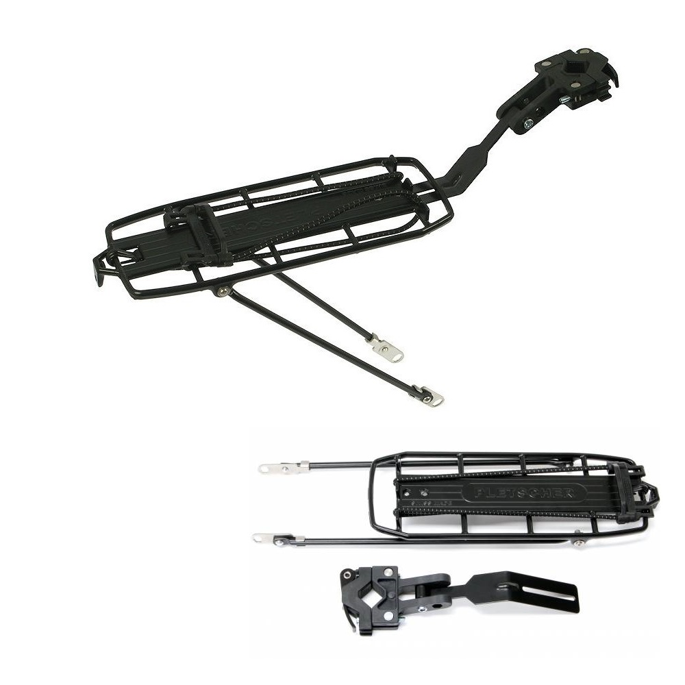 

Багажник велосипедный Xlc Pletscher Quick-Rack Suspension (2064070500), Черный