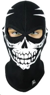 

Балаклава с черепом Rough Radical Scull S1, маска, подшлемник XL/XXL, Черный