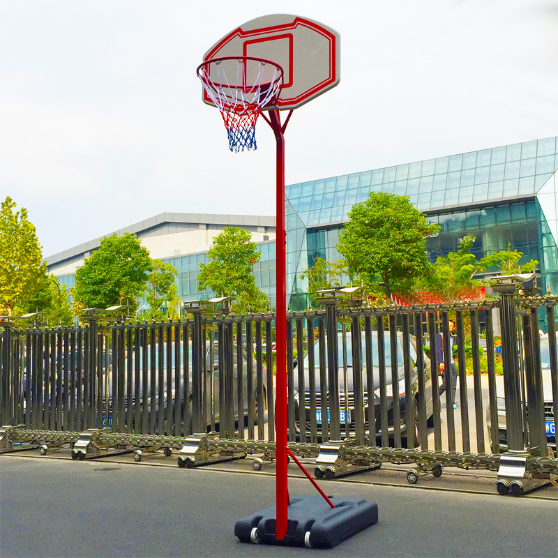 

Стойка баскетбольная мобильная Ballshot , (PE003, Красный