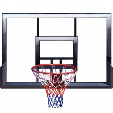 Щит баскетбольный с кольцом и сеткой Ballshot S008S, 45 см