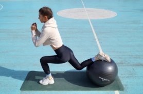 М'яч для фітнесу і гімнастики Power System (PS-4018), 85cм - Фото №5