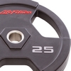Диск олимпийский полиуретановый с хватом Life Fitness (SC-80154-25), 25кг - Фото №3