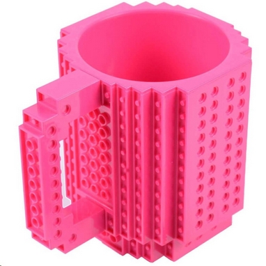 Кружка брендовая Lego CDRep Pink (FO-115739), 350 мл