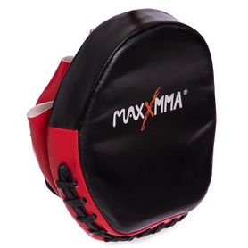 Лапы изогнутые MaxxMMA MP04, черно-красные - Фото №3
