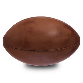 Мяч для регби кожаный Vintage Rugby ball (F-0264), 4 панели - Фото №3