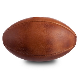 Мяч для регби сувенирный кожаный Vintage Mini Rugby ball (F-0266), 4 панели - Фото №3