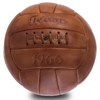 Мяч футбольный кожаный Vintage, 18 панелей (F-0253) - коричневый, №5 - Фото №3