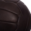 Мяч футбольный кожаный Vintage, 18 панелей (F-0254) - темно-коричневый, №5 - Фото №2